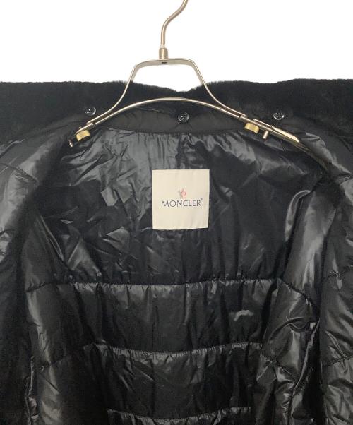 MONCLER（モンクレール）MONCLER (モンクレール) ステンカラーコート ブラック サイズ:38の古着・服飾アイテム