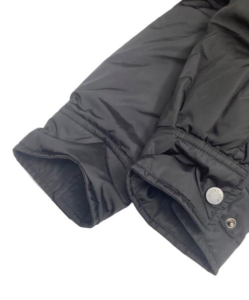 MONCLER（モンクレール）MONCLER (モンクレール) ステンカラーコート ブラック サイズ:38の古着・服飾アイテム