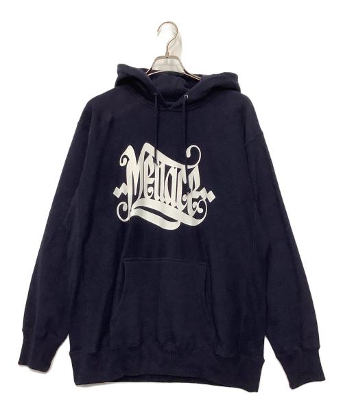 MENACE（メナス）MENACE (メナス) プリントパーカー ネイビー サイズ:XXLの古着・服飾アイテム