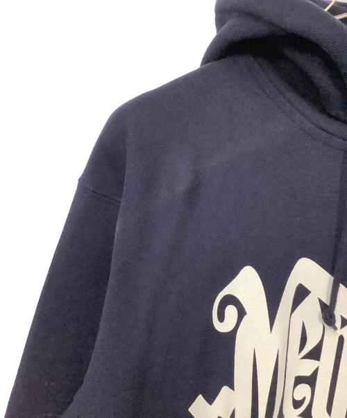 MENACE（メナス）MENACE (メナス) プリントパーカー ネイビー サイズ:XXLの古着・服飾アイテム