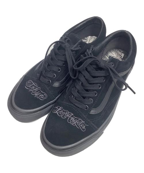 VANS（ヴァンズ）VANS (バンズ) NEIGHBORHOOD x Mister Cartoon Old Skool 36 DX 'Tokyo Los Angeles' ブラック サイズ:27.5cmの古着・服飾アイテム