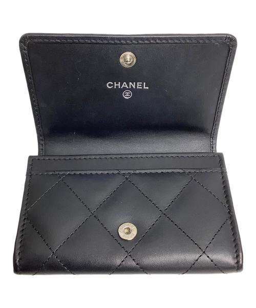 CHANEL（シャネル）CHANEL (シャネル) カードケース ブラックの古着・服飾アイテム