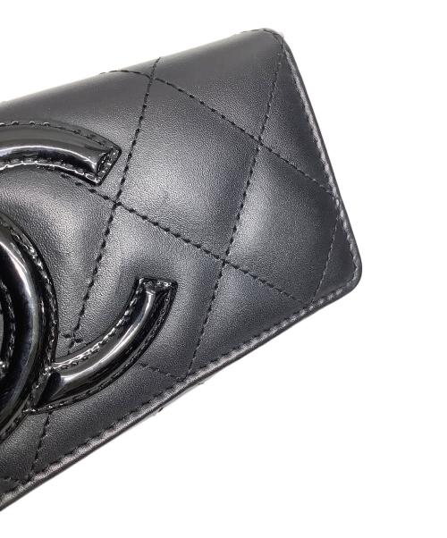 CHANEL（シャネル）CHANEL (シャネル) カードケース ブラックの古着・服飾アイテム
