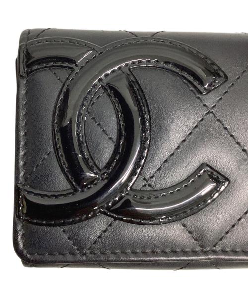 CHANEL（シャネル）CHANEL (シャネル) カードケース ブラックの古着・服飾アイテム