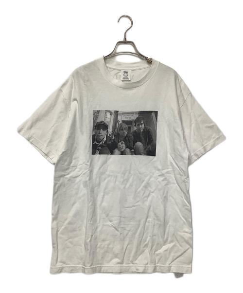 MINEDENIM（マインデニム）MINEDENIM (マインデニム) フォトプリントTシャツ ホワイト サイズ:Lの古着・服飾アイテム