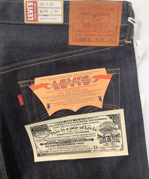 LEVI'S（リーバイス）LEVI'S (リーバイス) デニムパンツ インディゴ サイズ:W34 未使用品の古着・服飾アイテム