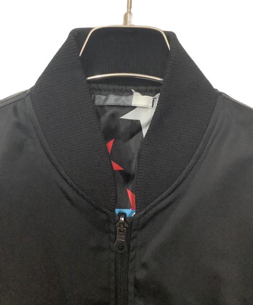 uniform experiment（ユニフォームエクスペリメント）uniform experiment (ユニフォームエクスペリメント) フライトジャケット マルチカラー・ブラック サイズ:Lの古着・服飾アイテム