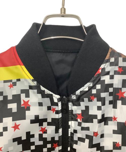 uniform experiment（ユニフォームエクスペリメント）uniform experiment (ユニフォームエクスペリメント) フライトジャケット マルチカラー・ブラック サイズ:Lの古着・服飾アイテム