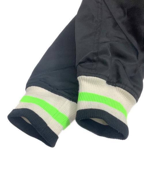 uniform experiment（ユニフォームエクスペリメント）uniform experiment (ユニフォームエクスペリメント) フライトジャケット マルチカラー・ブラック サイズ:Lの古着・服飾アイテム