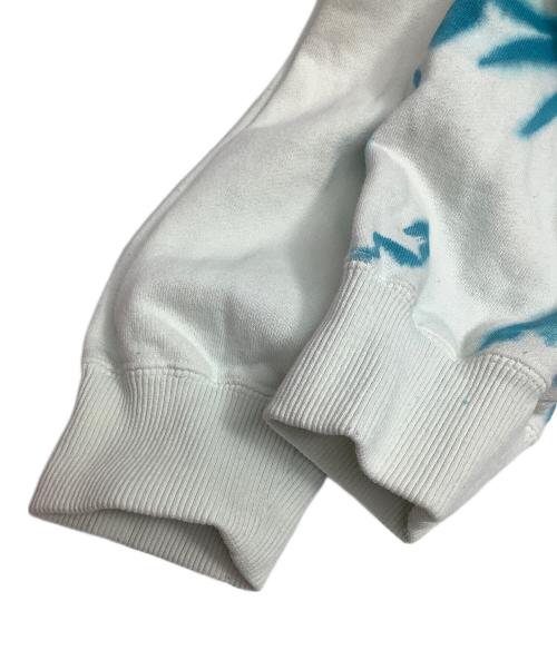 WIND AND SEA（ウィンダンシー）WIND AND SEA (ウィンダンシー) HUF (ハフ) プルオーバーパーカー ホワイト×ブルー サイズ:XLの古着・服飾アイテム