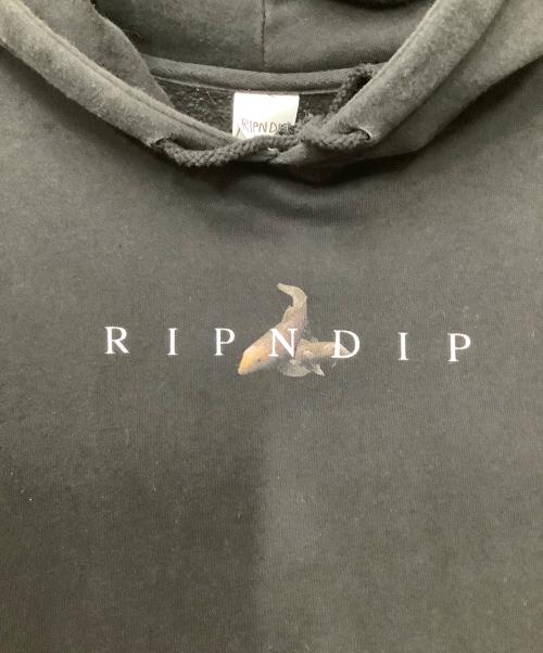 RIPNDIP（リップンディップ）RIPNDIP (リップンディップ) プルオーバーパーカー ブラック サイズ:Lの古着・服飾アイテム