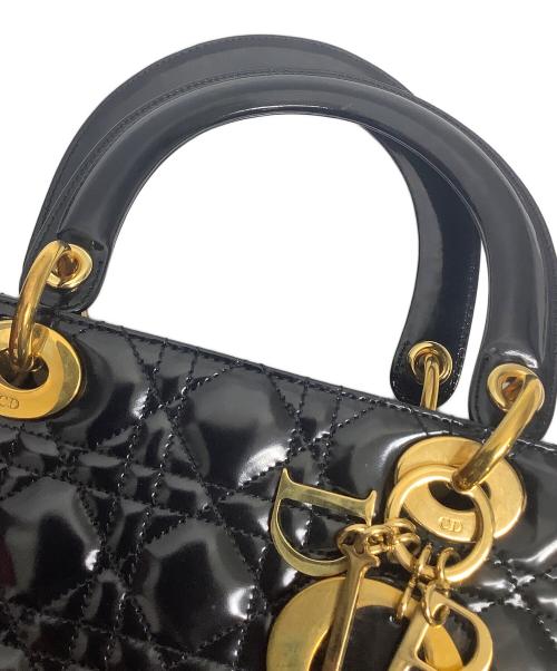 Christian Dior（クリスチャン ディオール）Christian Dior (クリスチャン ディオール) ハンドバッグ ブラックの古着・服飾アイテム
