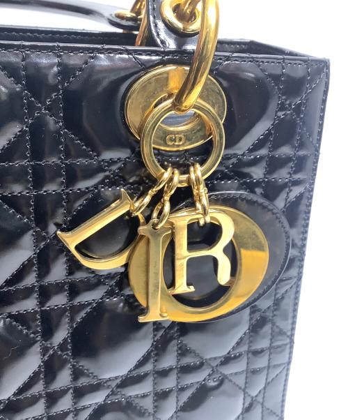 Christian Dior（クリスチャン ディオール）Christian Dior (クリスチャン ディオール) ハンドバッグ ブラックの古着・服飾アイテム