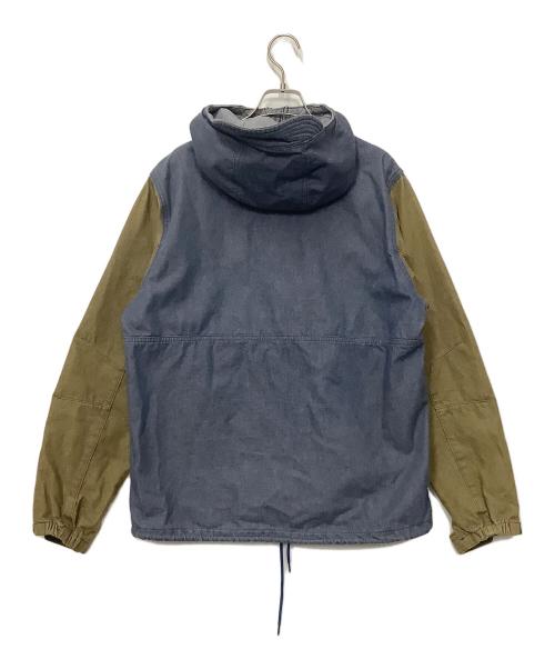 Columbia（コロンビア）Columbia (コロンビア) ヘイゼンデニムジャケット ブルー×ベージュ サイズ:Mの古着・服飾アイテム