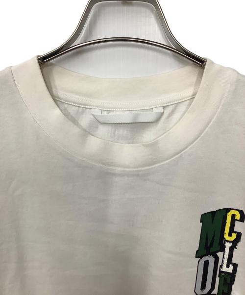 MONCLER（モンクレール）MONCLER (モンクレール) 半袖カットソー ホワイト サイズ:XLの古着・服飾アイテム