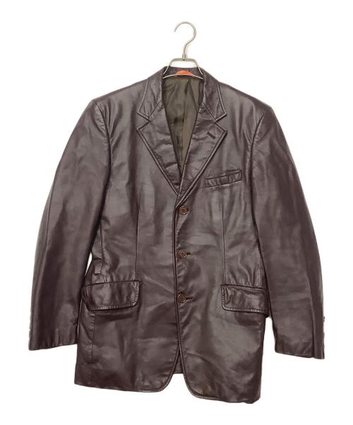 PAUL SMITH（ポールスミス）Paul Smith (ポールスミス) レザージャケット ブラウン サイズ:Mの古着・服飾アイテム