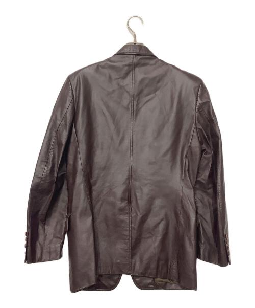 PAUL SMITH（ポールスミス）Paul Smith (ポールスミス) レザージャケット ブラウン サイズ:Mの古着・服飾アイテム