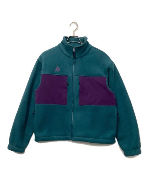 NIKE ACG（ナイキエーシージー）NIKE ACG (ナイキエージーシー) フリースジャケット グリーン サイズ:Sの古着・服飾アイテム