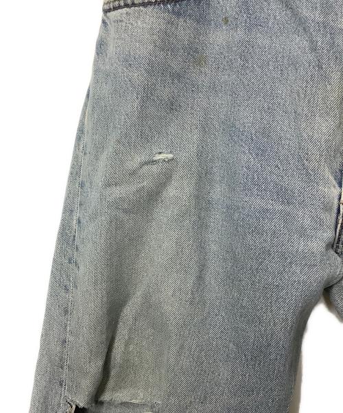 LEVI'S（リーバイス）LEVI'S (リーバイス) ダメージ加工ジーンズ ブルー サイズ:W36の古着・服飾アイテム