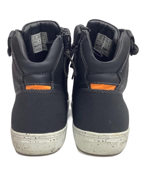 RIDEZ（ライズ）RIDEZ (ライズ) ハイカットスニーカー ブラック サイズ:26cmの古着・服飾アイテム