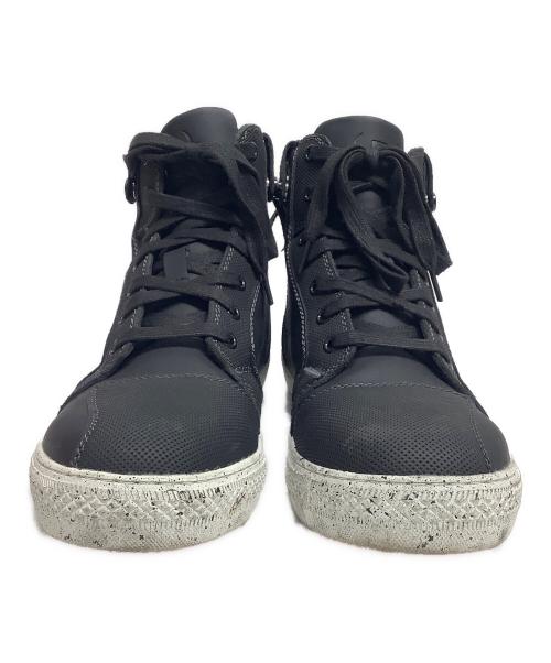 RIDEZ（ライズ）RIDEZ (ライズ) ハイカットスニーカー ブラック サイズ:26cmの古着・服飾アイテム
