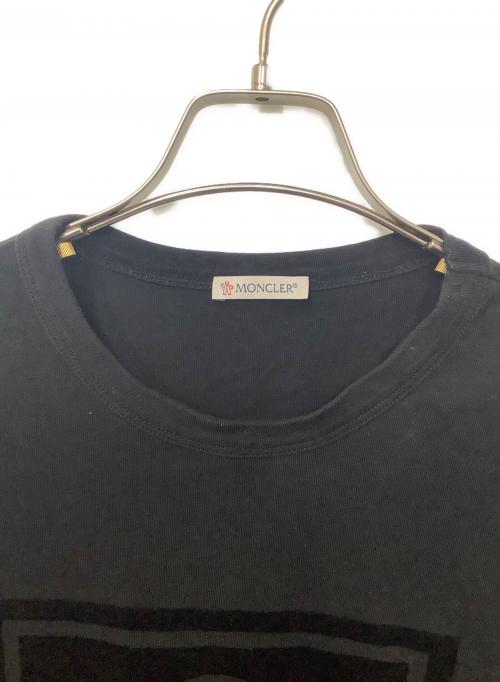 MONCLER（モンクレール）MONCLER (モンクレール) 長袖Tシャツ ブラック サイズ:Sの古着・服飾アイテム
