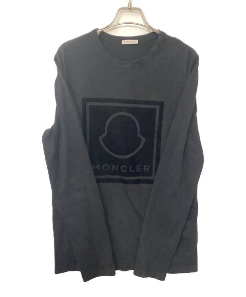 MONCLER（モンクレール）MONCLER (モンクレール) 長袖Tシャツ ブラック サイズ:Sの古着・服飾アイテム