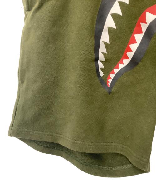 A BATHING APE（ア ベイシング エイプ）A BATHING APE (ア ベイシング エイプ) ショートパンツ カーキ サイズ:Mの古着・服飾アイテム