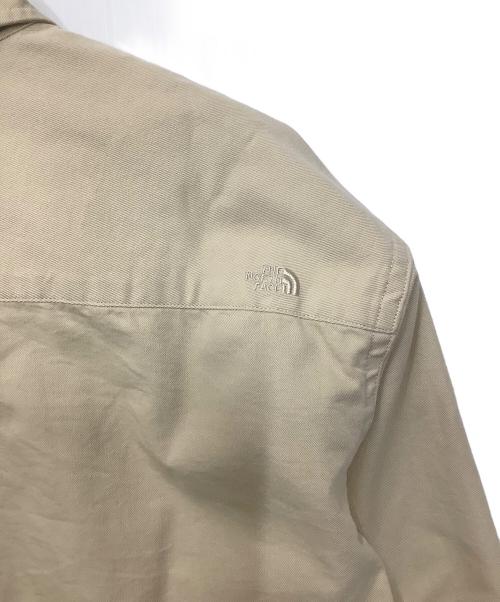 THE NORTHFACE PURPLELABEL（ザ・ノースフェイス パープルレーベル）THE NORTHFACE PURPLELABEL (ザ・ノースフェイス パープルレーベル) ワークシャツ ベージュ サイズ:Lの古着・服飾アイテム