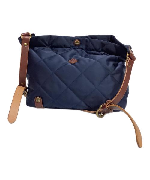 CLEDRAN（クレドラン）CLEDRAN (クレドラン) キルティングバッグ ネイビーの古着・服飾アイテム