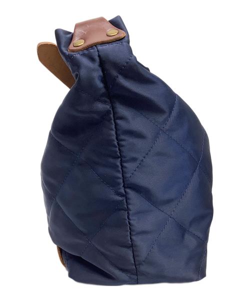 CLEDRAN（クレドラン）CLEDRAN (クレドラン) キルティングバッグ ネイビーの古着・服飾アイテム