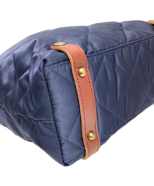 CLEDRAN（クレドラン）CLEDRAN (クレドラン) キルティングバッグ ネイビーの古着・服飾アイテム