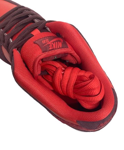 NIKE（ナイキ）NIKE (ナイキ) SB DUNK LOW PRO レッド サイズ:27.5cm 未使用品の古着・服飾アイテム