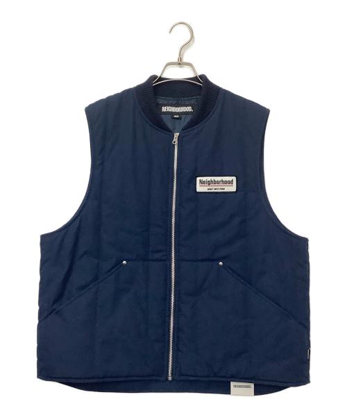 NEIGHBORHOOD（ネイバーフッド）NEIGHBORHOOD (ネイバーフッド) ベスト ネイビー サイズ:Lの古着・服飾アイテム