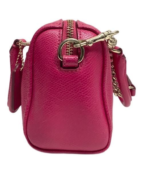 COACH（コーチ）COACH (コーチ) ミニバッグ ピンクの古着・服飾アイテム