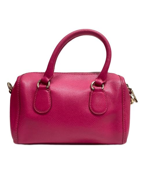 COACH（コーチ）COACH (コーチ) ミニバッグ ピンクの古着・服飾アイテム