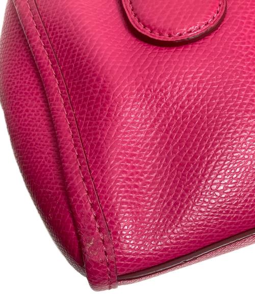 COACH（コーチ）COACH (コーチ) ミニバッグ ピンクの古着・服飾アイテム
