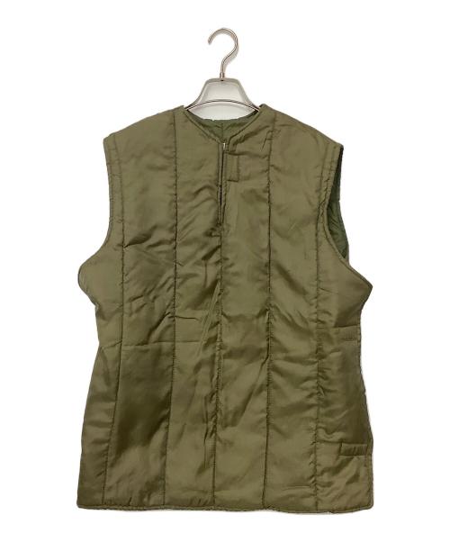 MILITARY（ミリタリー）MILITARY (ミリタリー) プルオーバーライナーベスト カーキ サイズ:3の古着・服飾アイテム
