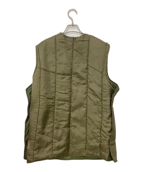 MILITARY（ミリタリー）MILITARY (ミリタリー) プルオーバーライナーベスト カーキ サイズ:3の古着・服飾アイテム