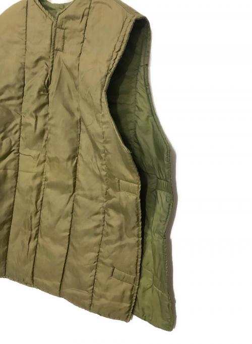MILITARY（ミリタリー）MILITARY (ミリタリー) プルオーバーライナーベスト カーキ サイズ:3の古着・服飾アイテム