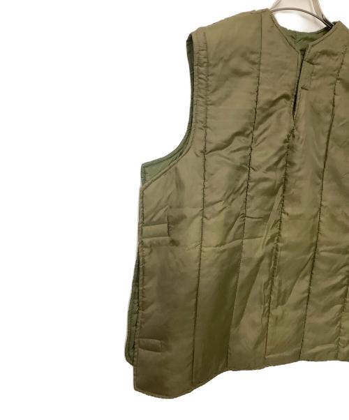 MILITARY（ミリタリー）MILITARY (ミリタリー) プルオーバーライナーベスト カーキ サイズ:3の古着・服飾アイテム