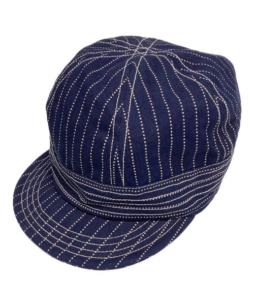 UNION SPECIAL OVERALLS（ユニオンスペシャルオーバーオールズ）UNION SPECIAL OVERALLS (ユニオンスペシャルオーバーオールズ) キャスケット ネイビーの古着・服飾アイテム