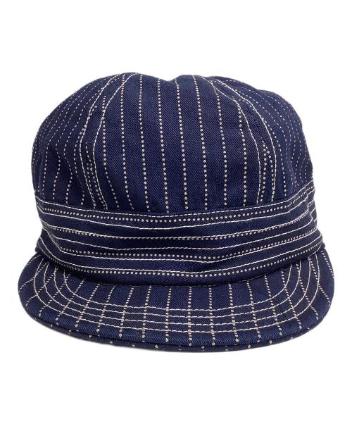 UNION SPECIAL OVERALLS（ユニオンスペシャルオーバーオールズ）UNION SPECIAL OVERALLS (ユニオンスペシャルオーバーオールズ) キャスケット ネイビーの古着・服飾アイテム