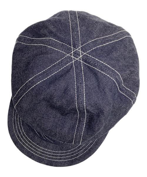 UNION SPECIAL OVERALLS（ユニオンスペシャルオーバーオールズ）UNION SPECIAL OVERALLS (ユニオンスペシャルオーバーオールズ) ワークキャップ ネイビーの古着・服飾アイテム