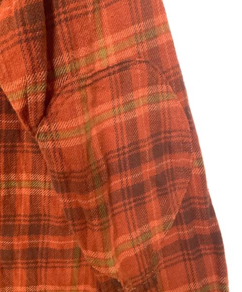 freewheelers（フリーホイーラーズ）FREEWHEELERS (フリーホイーラーズ) BUBO SPORT TOGS (ブーボースポーツトグス) ハンティングシャツ レッド サイズ:14の古着・服飾アイテム