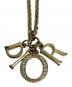 Christian Dior (クリスチャン ディオール) ネックレス ゴールド：8000円