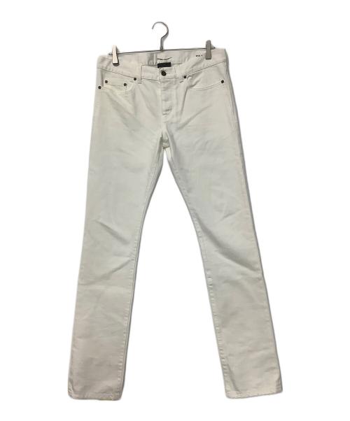 Saint Laurent Paris（サンローランパリ）Saint Laurent Paris (サンローランパリ) デニムパンツ ホワイト サイズ:73.5の古着・服飾アイテム