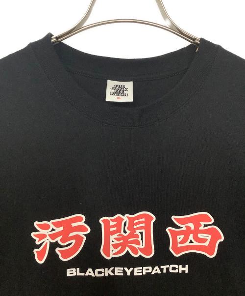 BlackEyePatch（ブラックアイパッチ）BlackEyePatch (ブラックアイパッチ) DIRTY KANSAI TEE ブラック サイズ:XLの古着・服飾アイテム