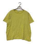 Saint Laurent Parisサンローランパリ）の古着「ウォッシュ加工Tee」｜イエロー