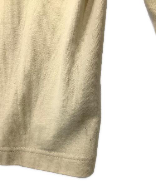 THE NORTH FACE（ザ ノース フェイス）THE NORTH FACE (ザ ノース フェイス) L/S Nuptse Cotton Tee ベージュ サイズ:Lの古着・服飾アイテム
